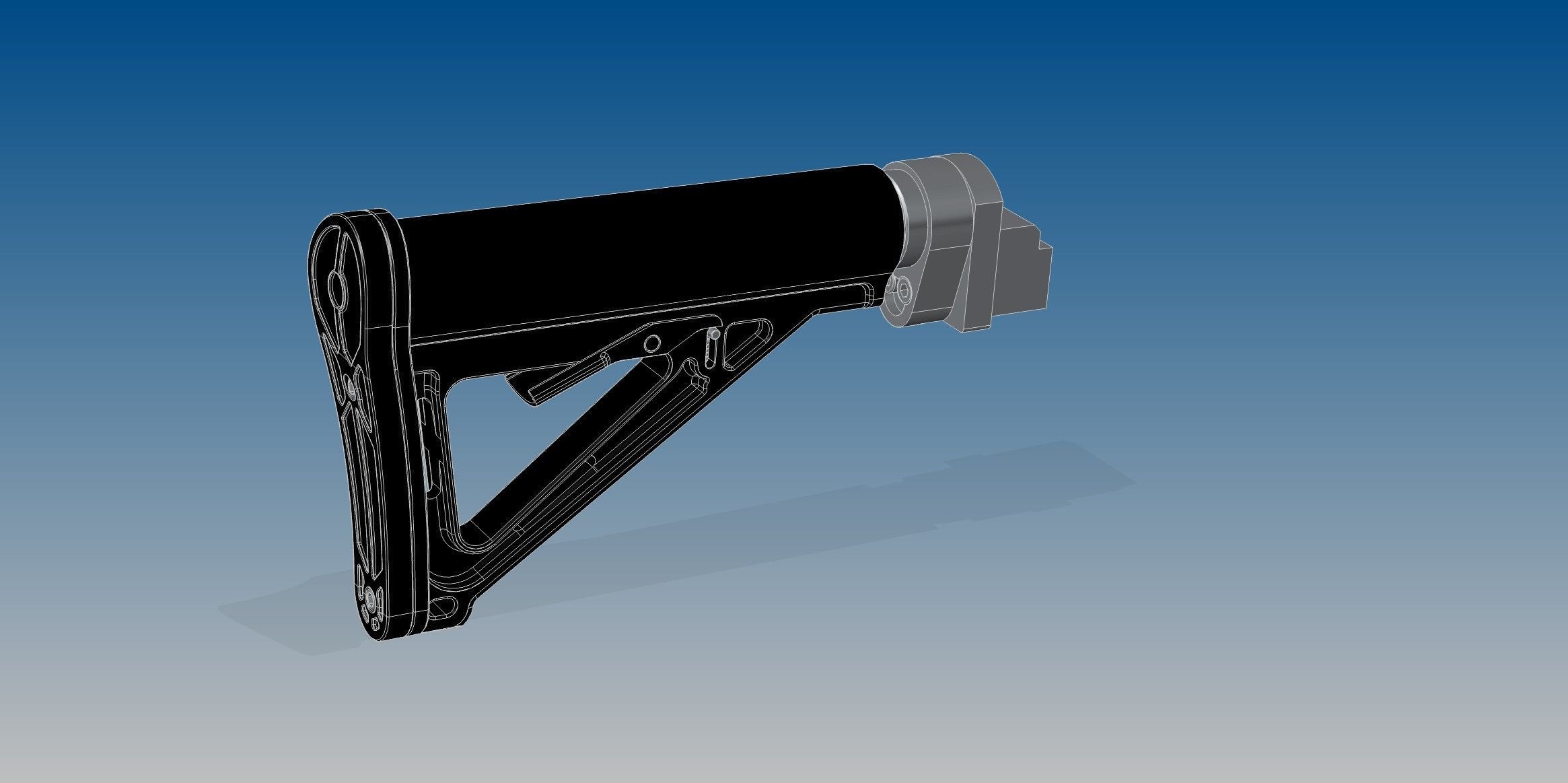 Tacticool AKM 3D model_13