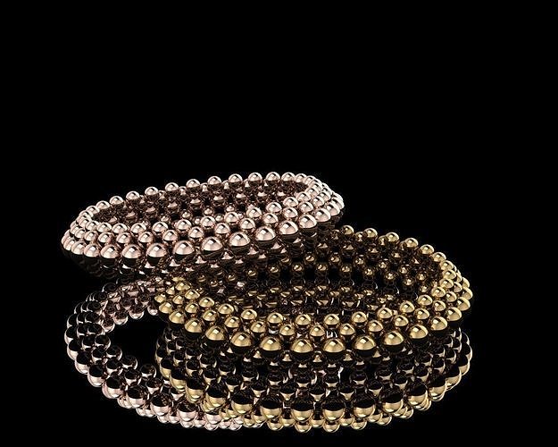 Ball Ring 3D print model