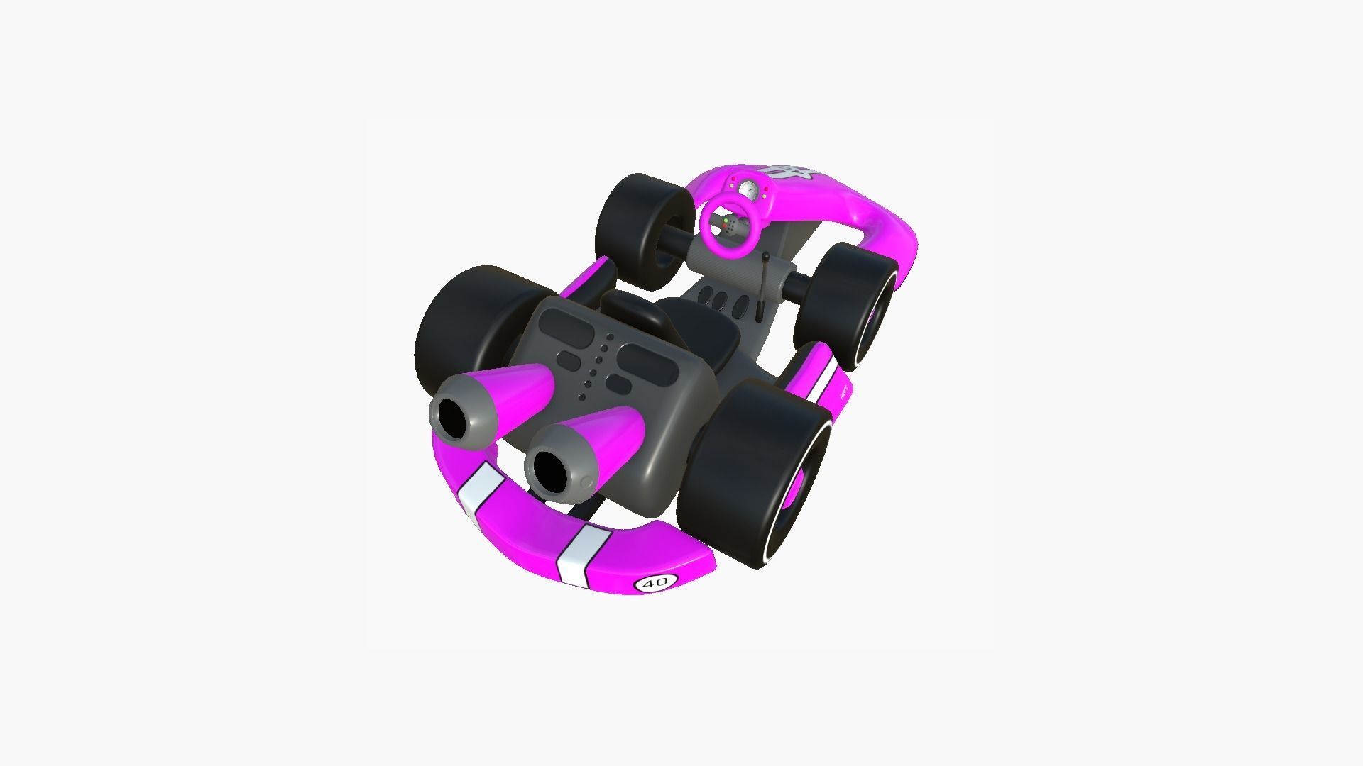 10 Cartoon Karts D Collection - Vehicle Racing Design _49