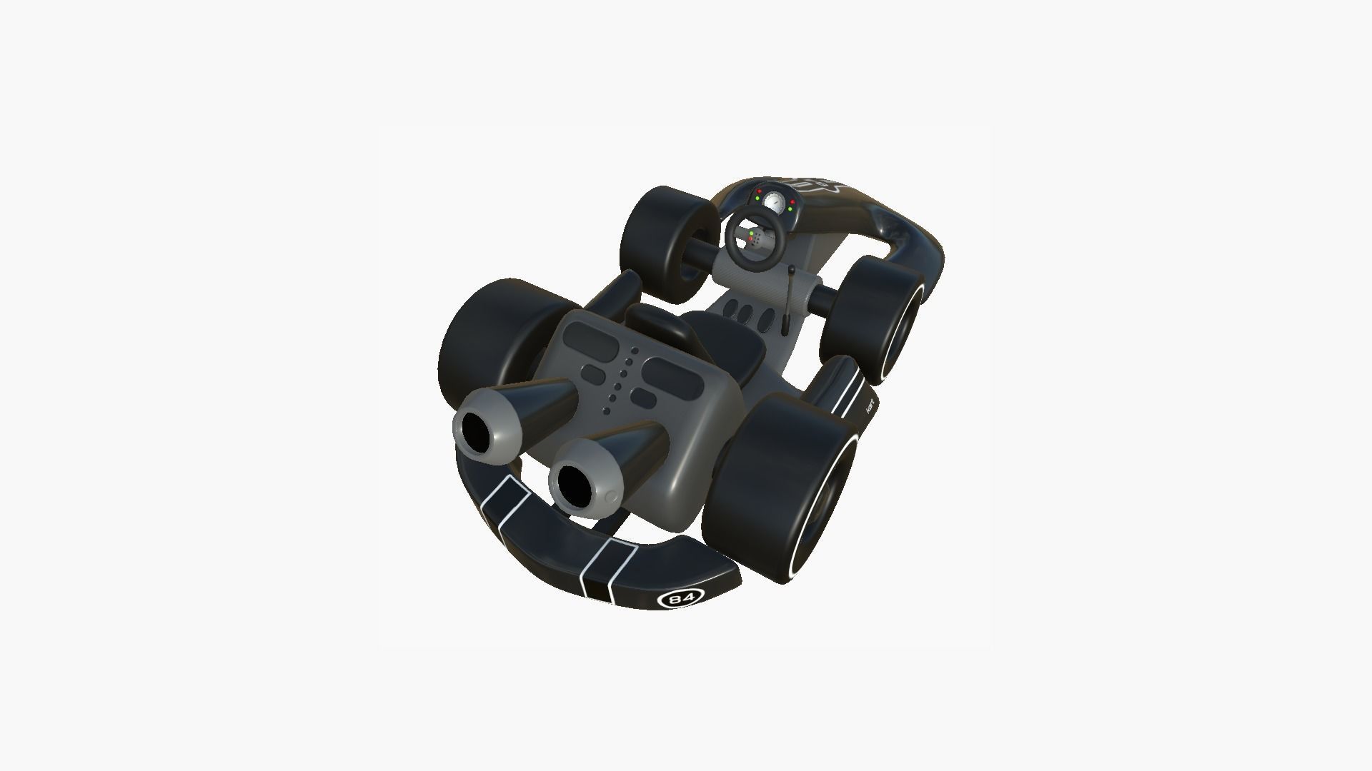 10 Cartoon Karts D Collection - Vehicle Racing Design _34