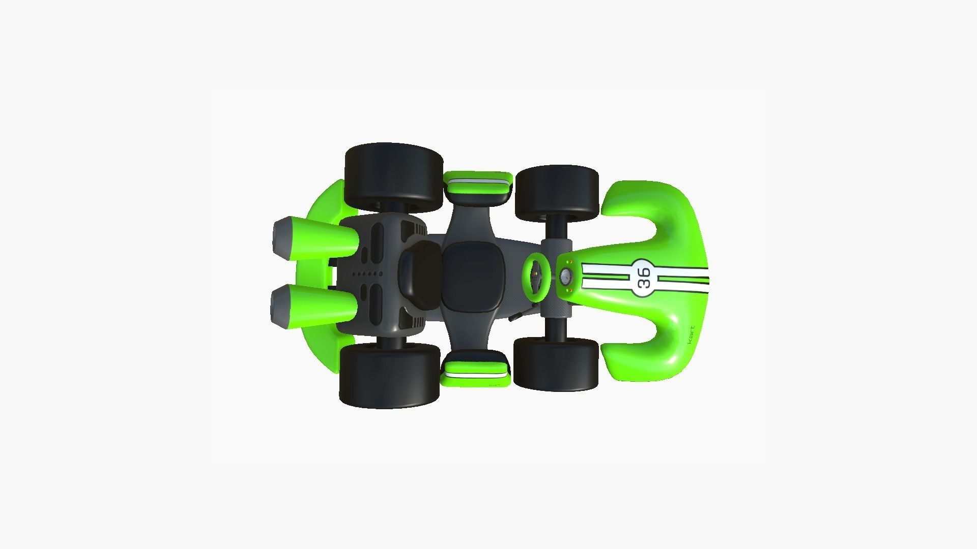 10 Cartoon Karts D Collection - Vehicle Racing Design _41