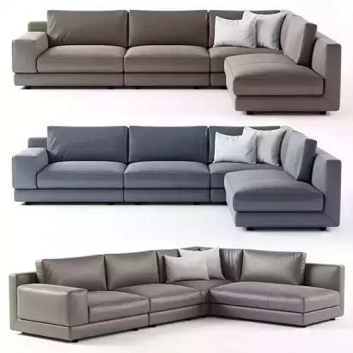 NATUZZI Agora sofa 3D model