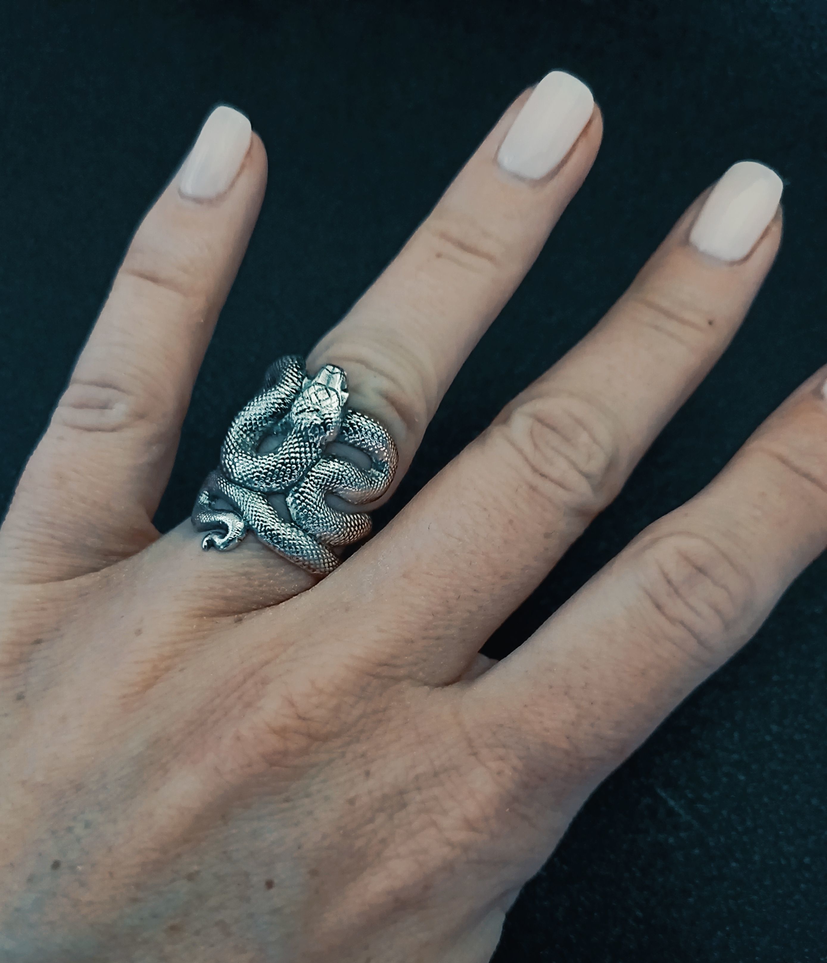 snake ring 3d model for 3d printing 3D print model 3D print model_12