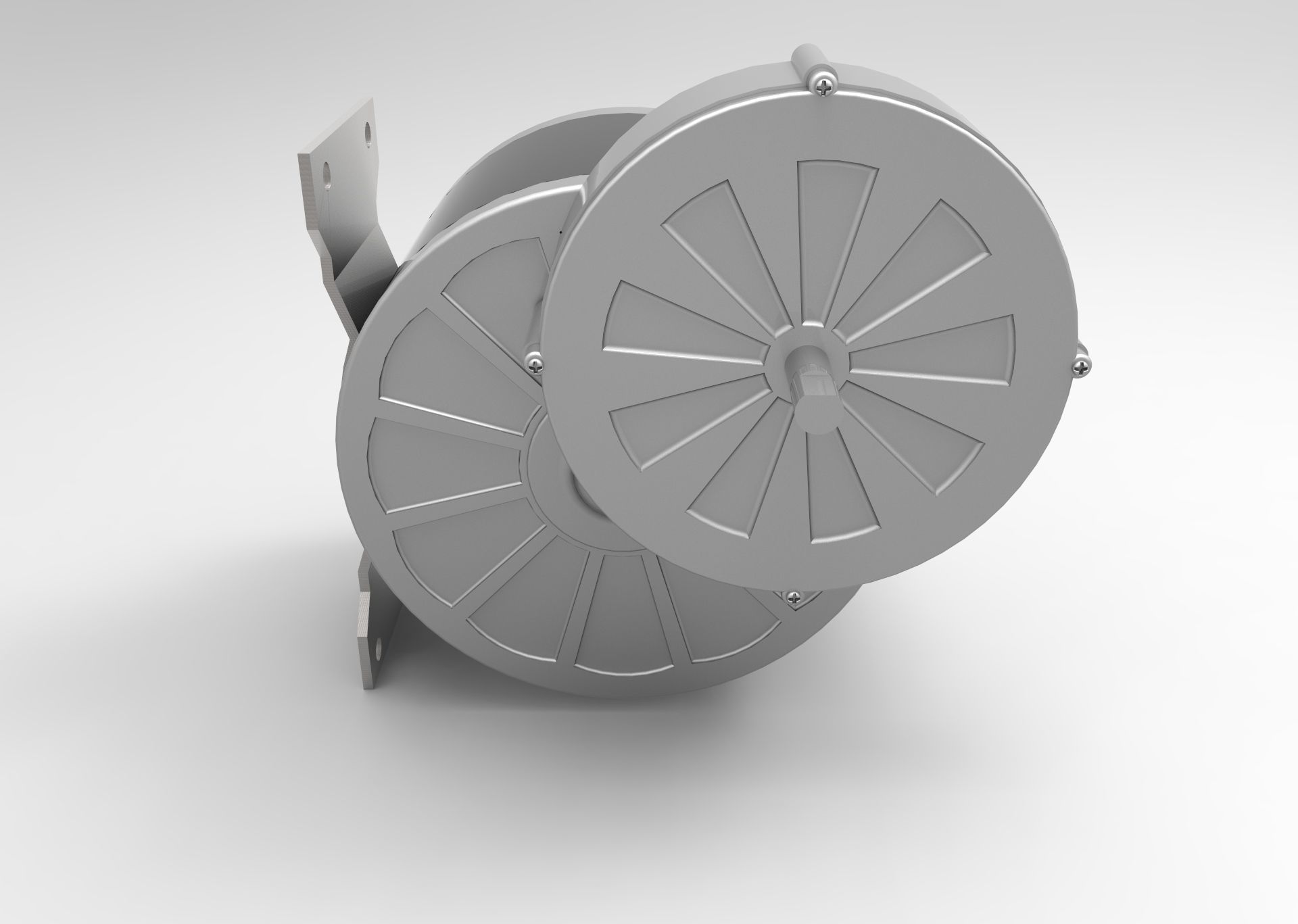 E-bike E-cycle motor 250 Watt 1 to 1 scale heavy duty 3D print model_6