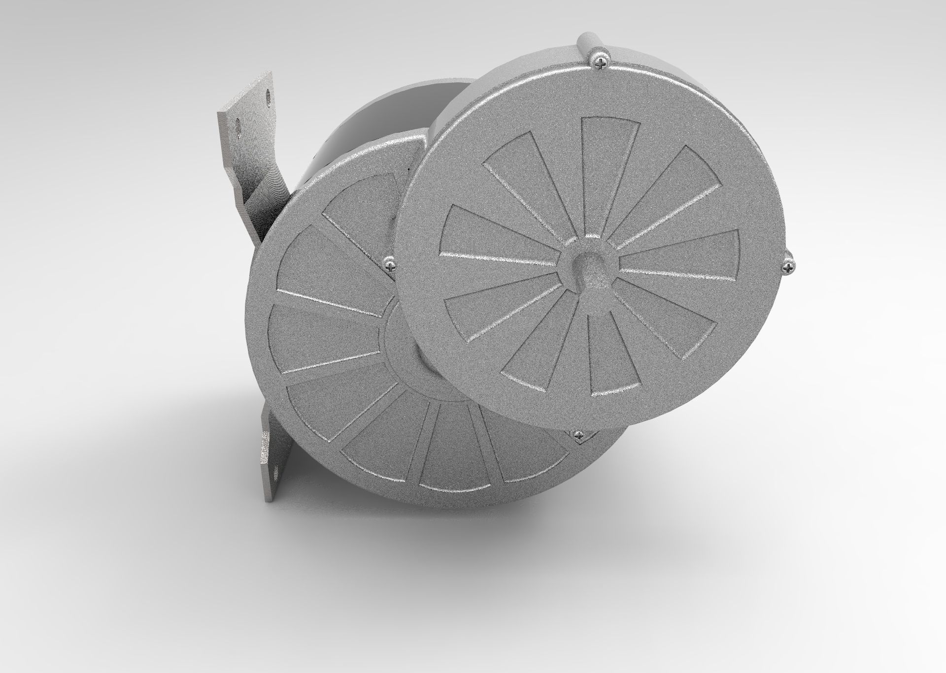 E-bike E-cycle motor 250 Watt 1 to 1 scale heavy duty 3D print model_7