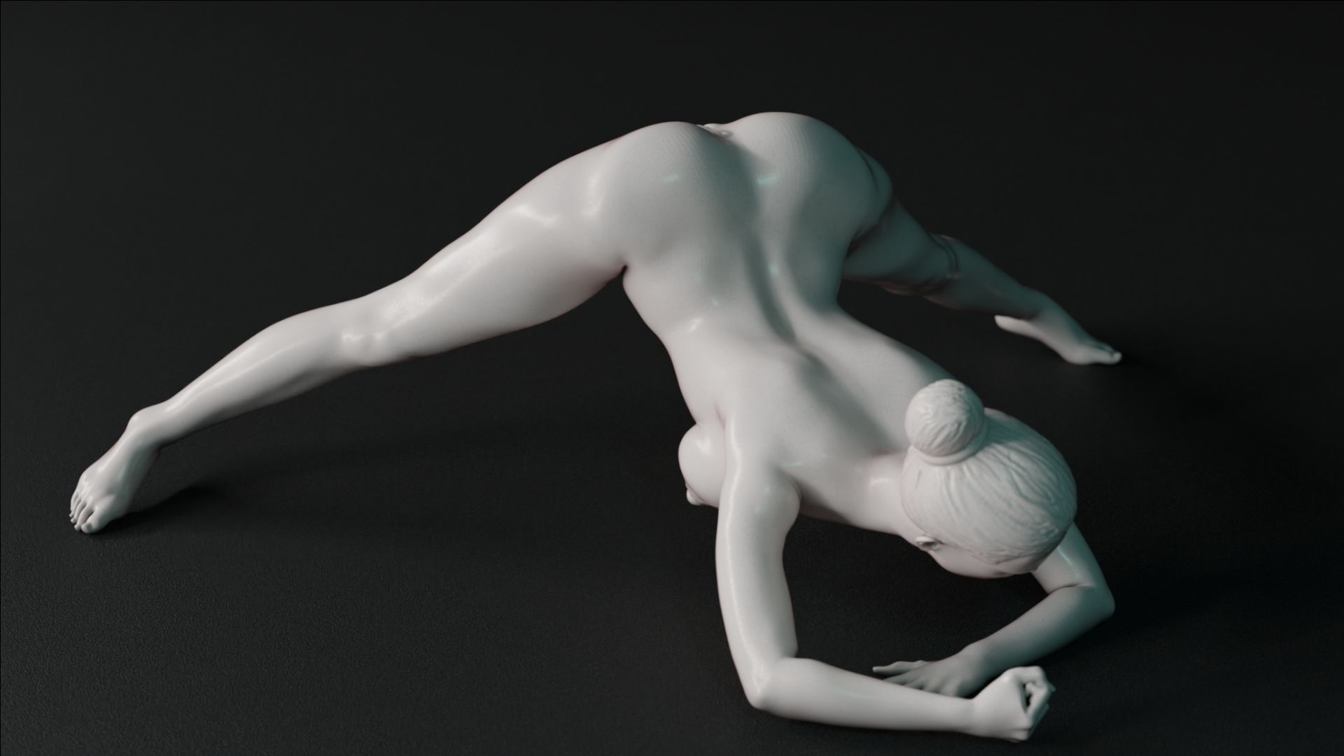 Sexy Girl 23 Jack-o Pose nude 3D print model_22