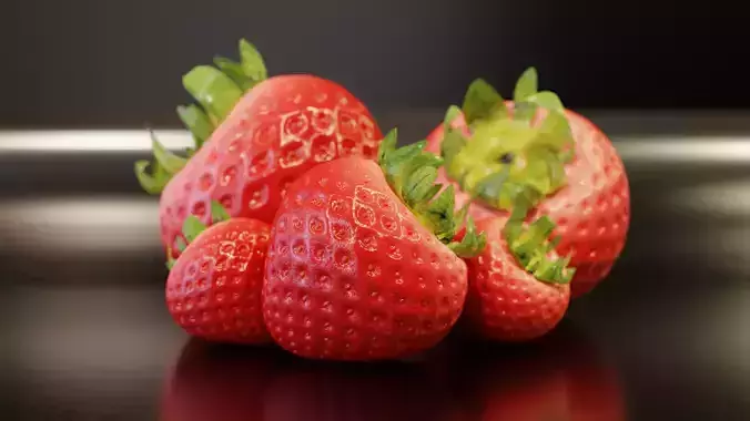 Strawberry Hyper-realistic