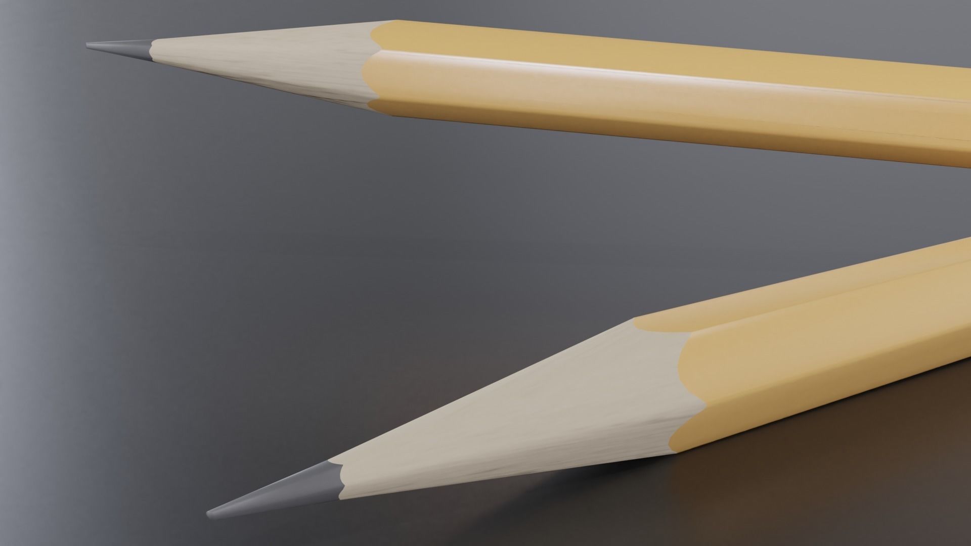 PENCIL two pencils Free 3D model_3