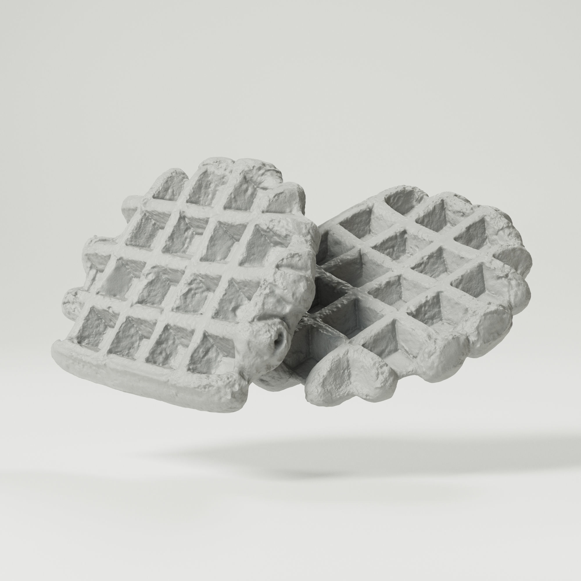Waffle - Var01 3D model_3