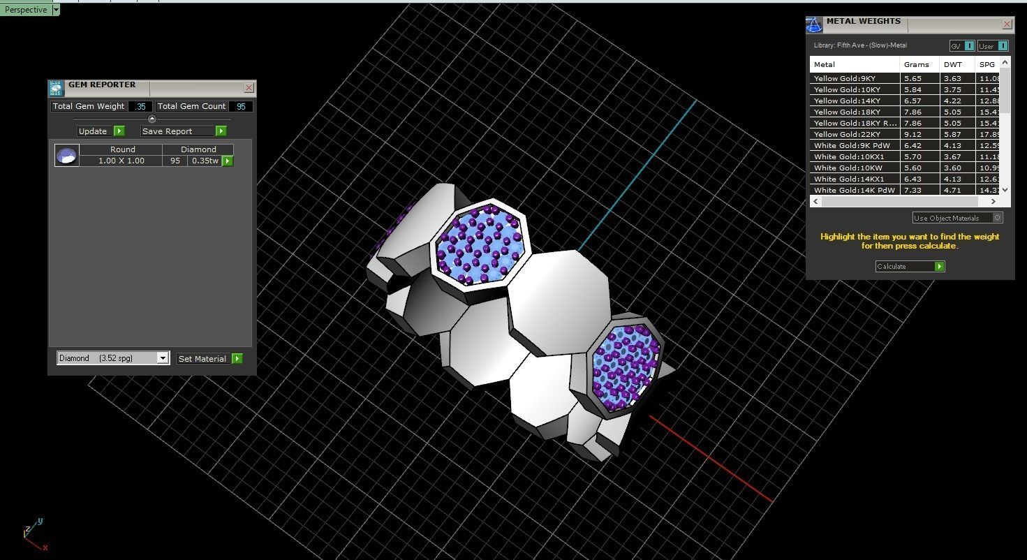 Bee Honeycomb ring model 253 3D print model_7