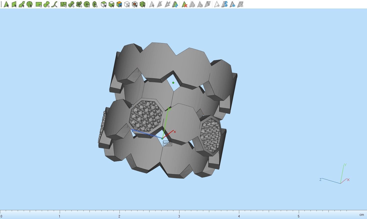 Bee Honeycomb ring model 253 3D print model_14