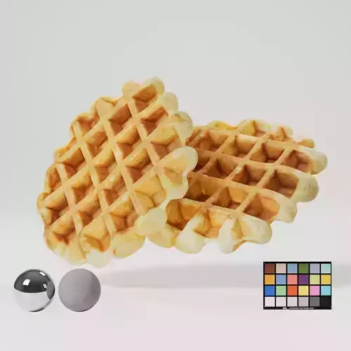Waffle - Var02 3D model