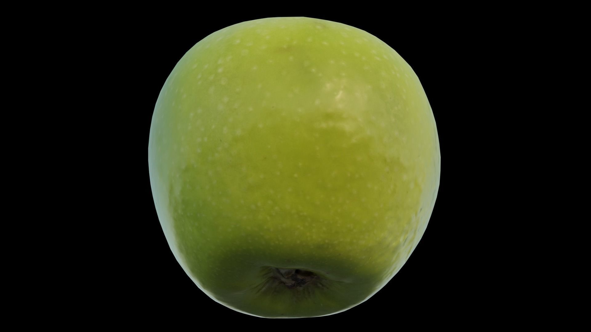 Apple Low-poly 3D model_13