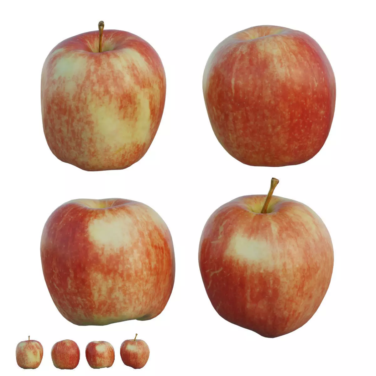 Apple 02 3D model