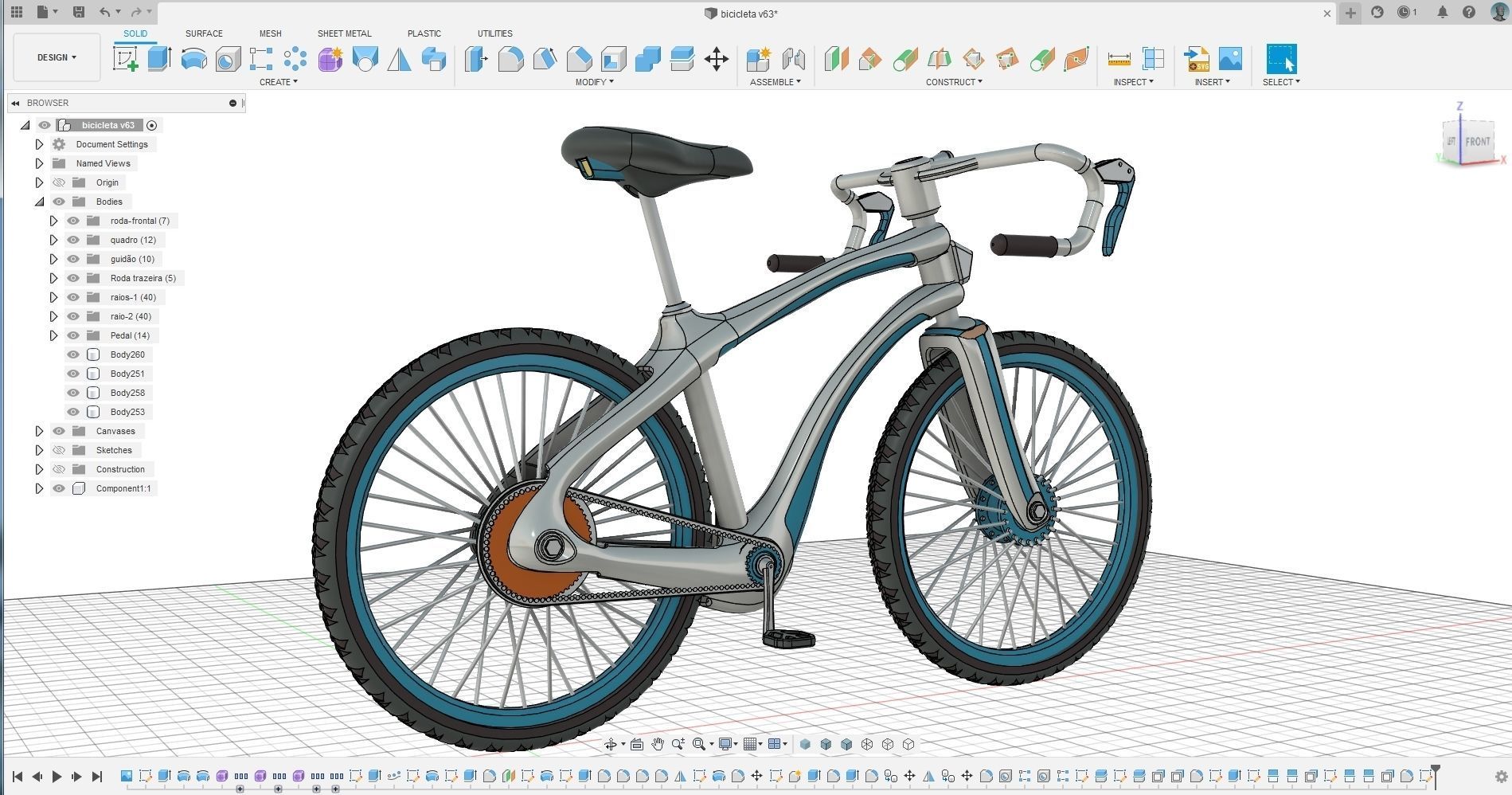 Sport Bike 3D model_4