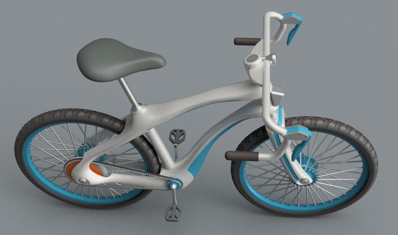 Sport Bike 3D model_2