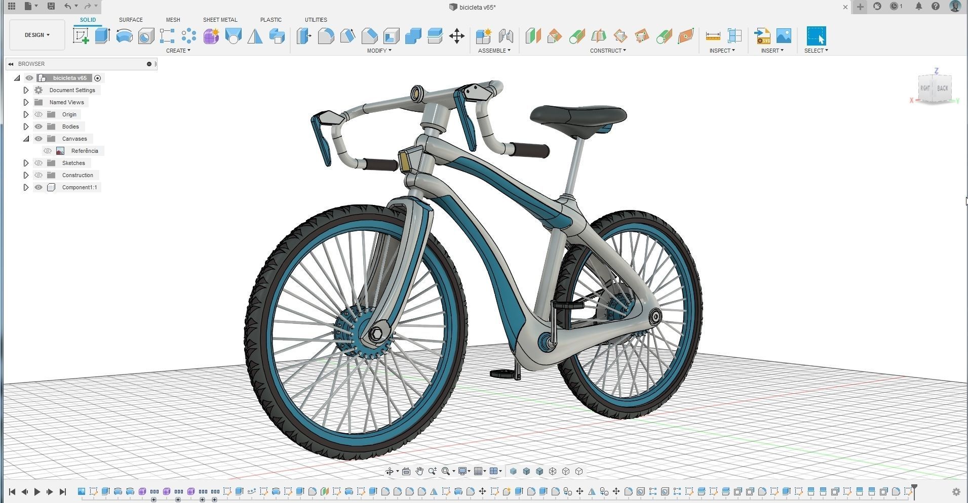 Sport Bike 3D model_5