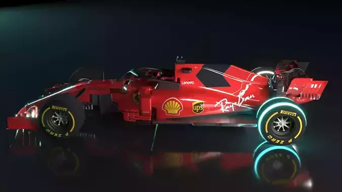 Formula 1 F1 Car - Ferrari SF90