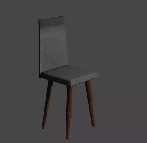 silla de escritorio 3D model