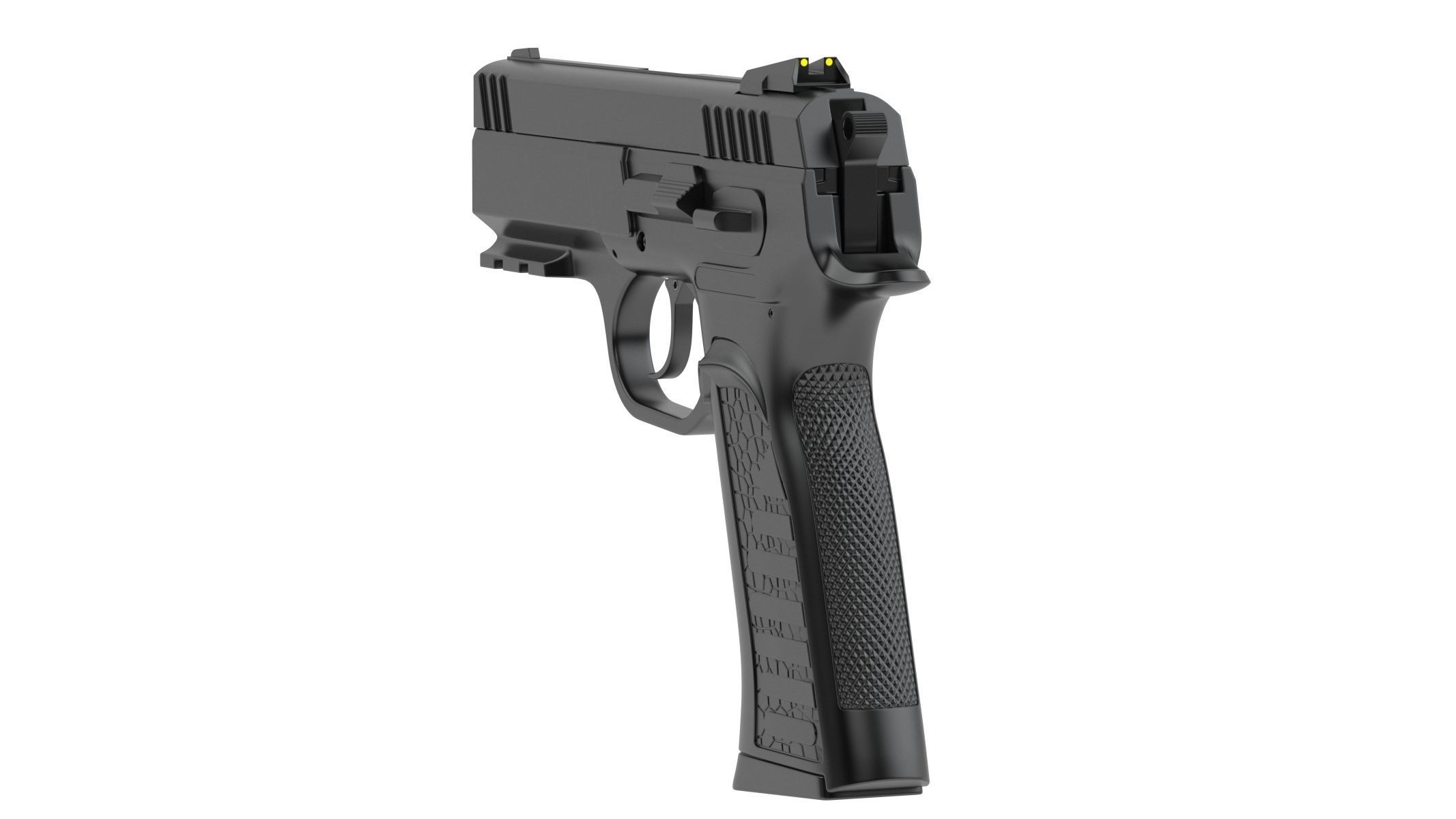 Tanfoglio Force 3D model_1