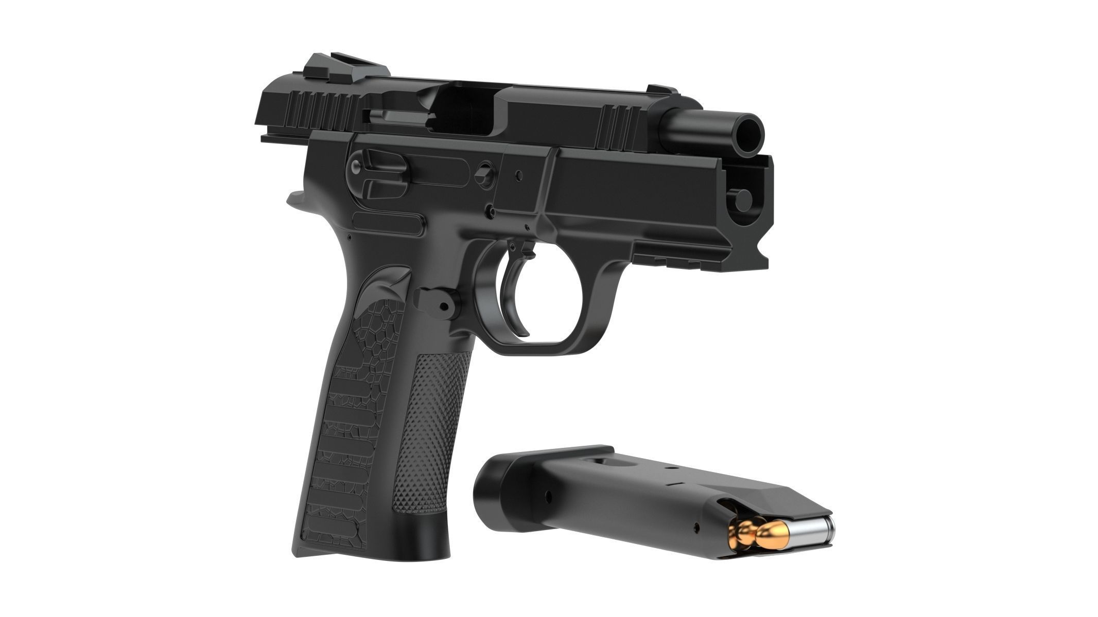 Tanfoglio Force 3D model_4