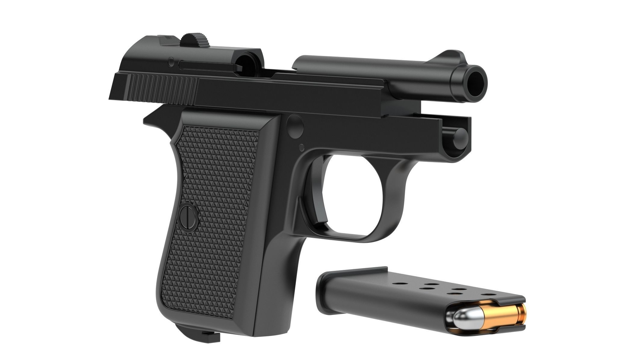 Tanfoglio GT27 3D model_4