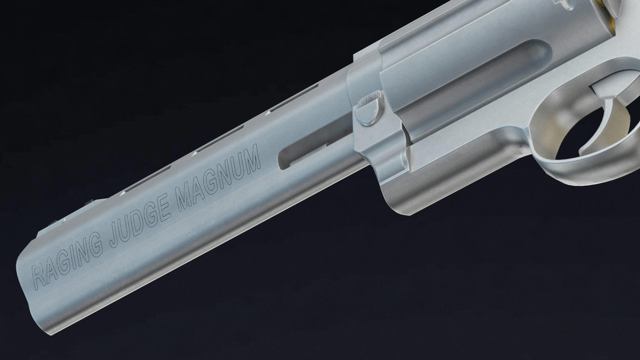 Taurus Judge Low Poly Low-poly 3D model_10