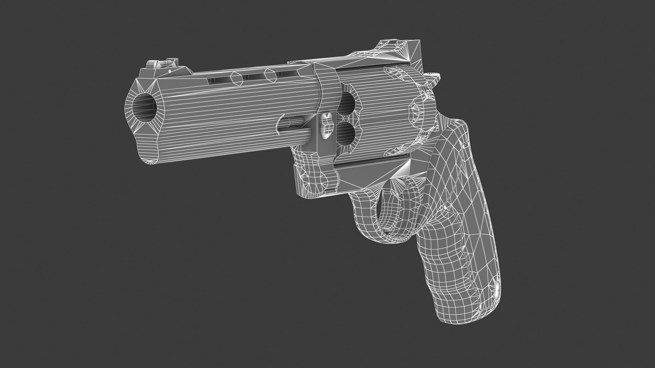 Taurus Judge Low Poly Low-poly 3D model_18