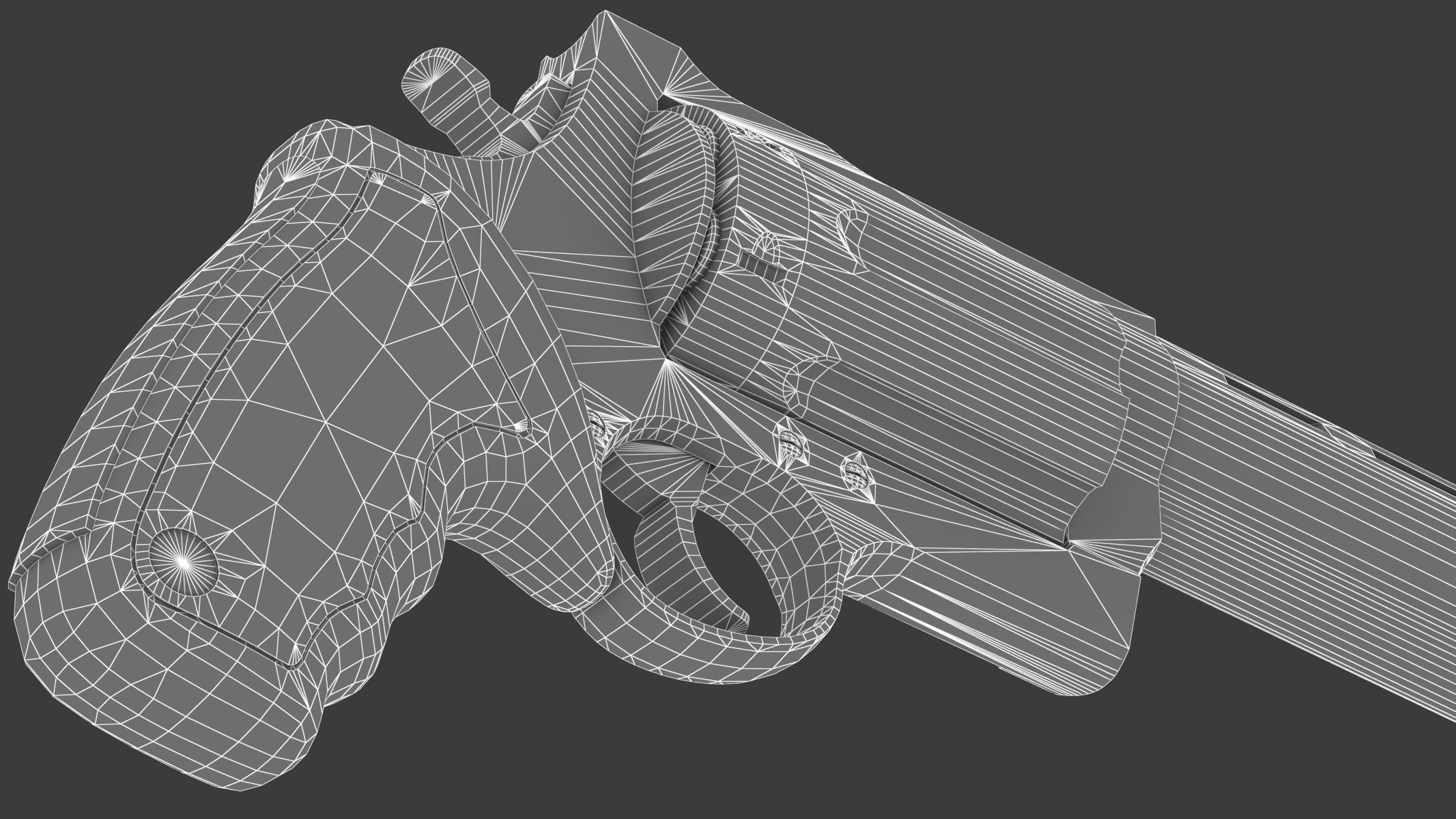Taurus Judge Low Poly Low-poly 3D model_26