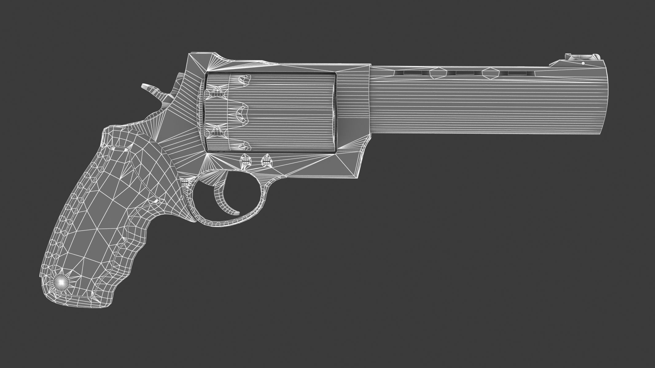 Taurus Judge Low Poly Low-poly 3D model_15