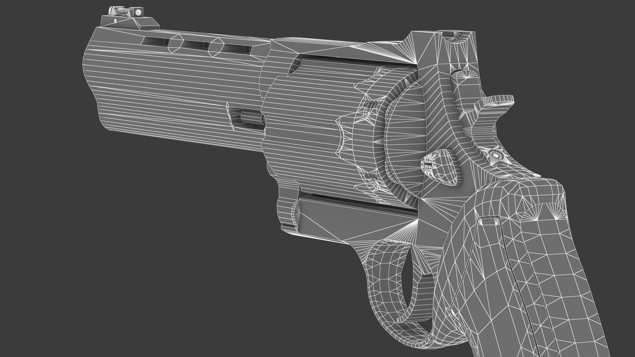 Taurus Judge Low Poly Low-poly 3D model_21
