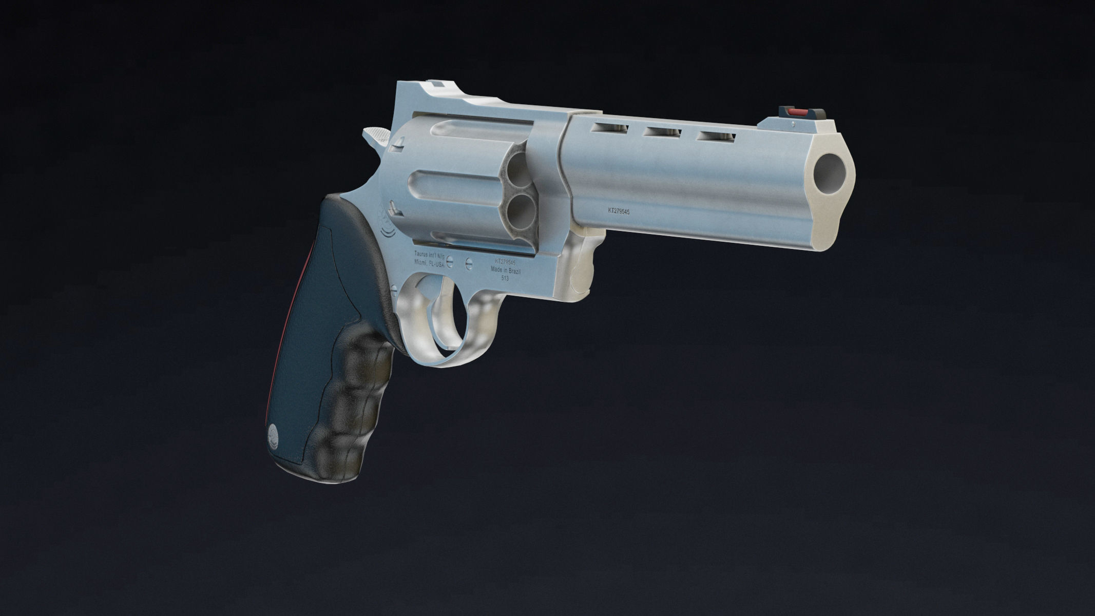 Taurus Judge Low Poly Low-poly 3D model_4