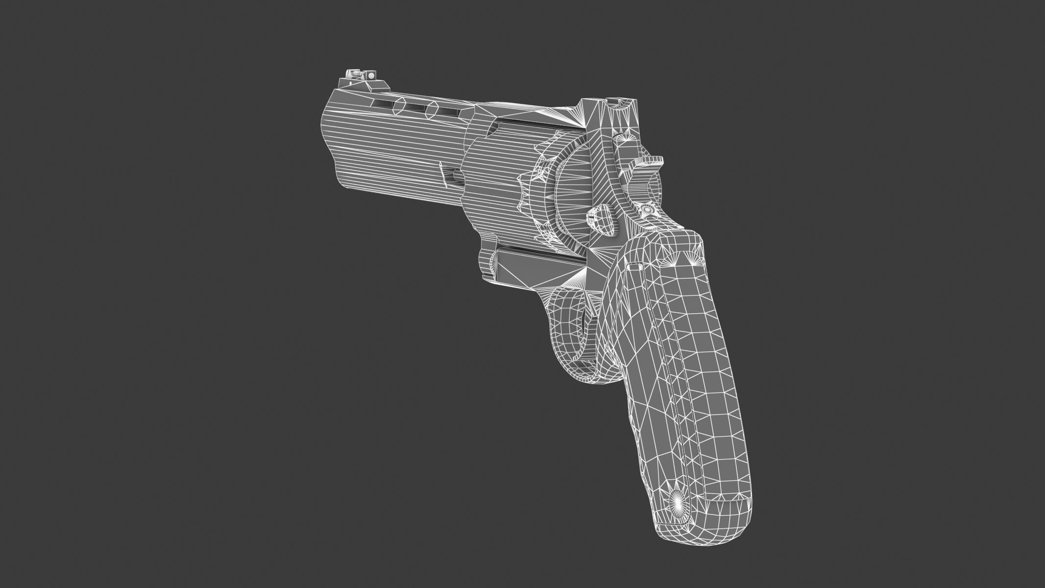 Taurus Judge Low Poly Low-poly 3D model_16