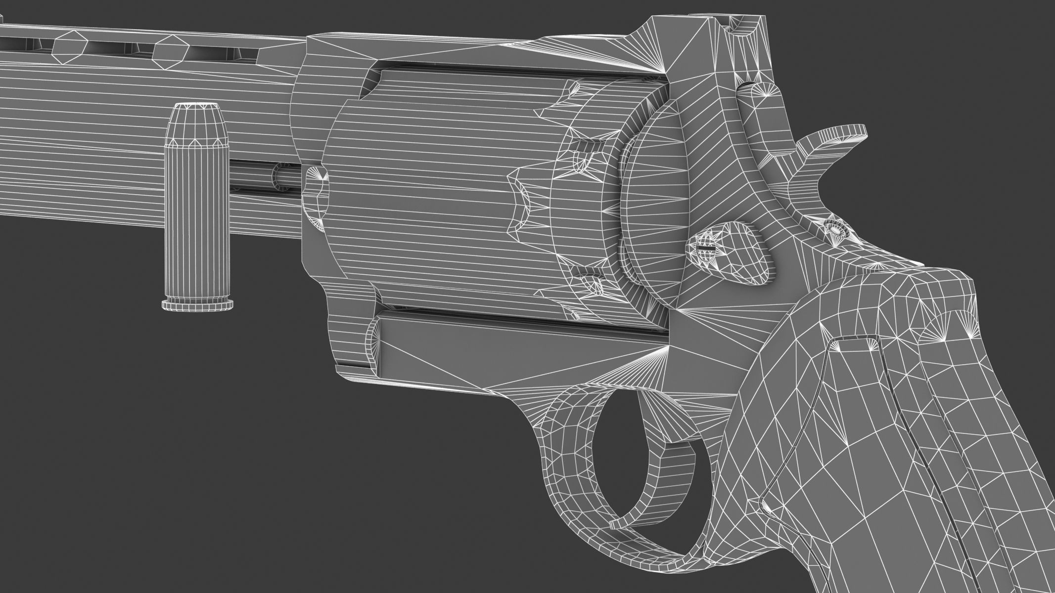 Taurus Judge Low Poly Low-poly 3D model_29
