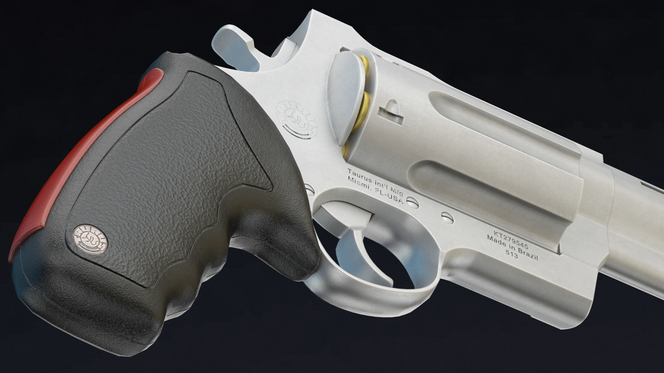 Taurus Judge Low Poly Low-poly 3D model_11