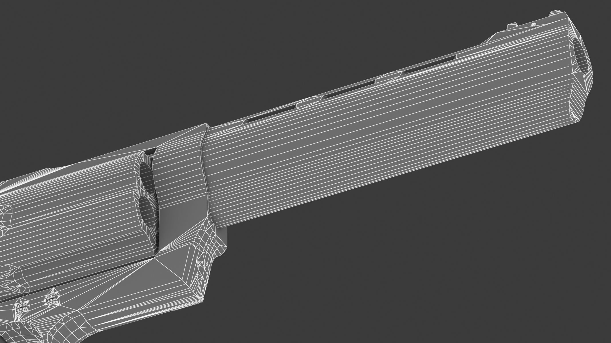 Taurus Judge Low Poly Low-poly 3D model_27