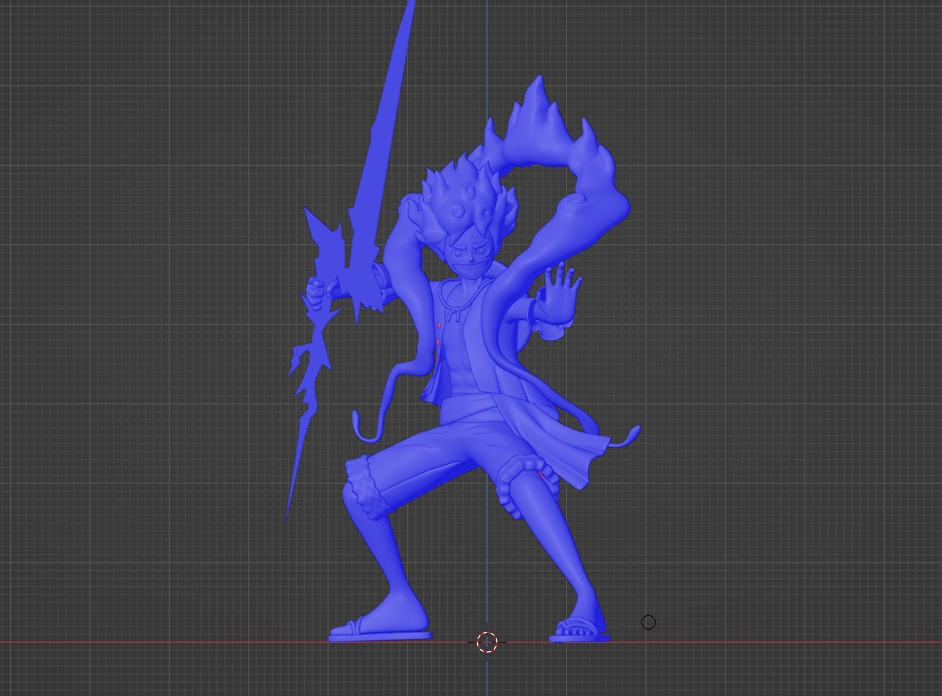 Luffy Gear 5 NIKA - One Piece 3D model_15