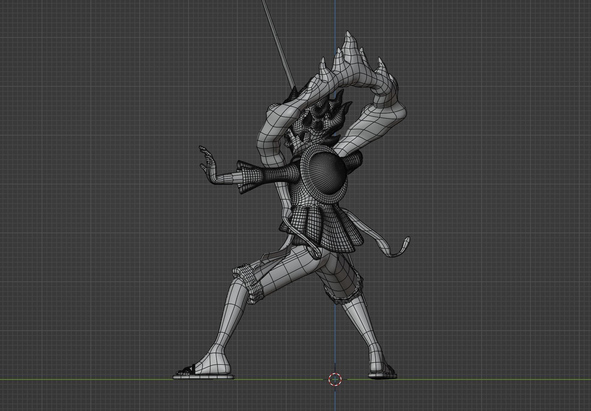 Luffy Gear 5 NIKA - One Piece 3D model_11