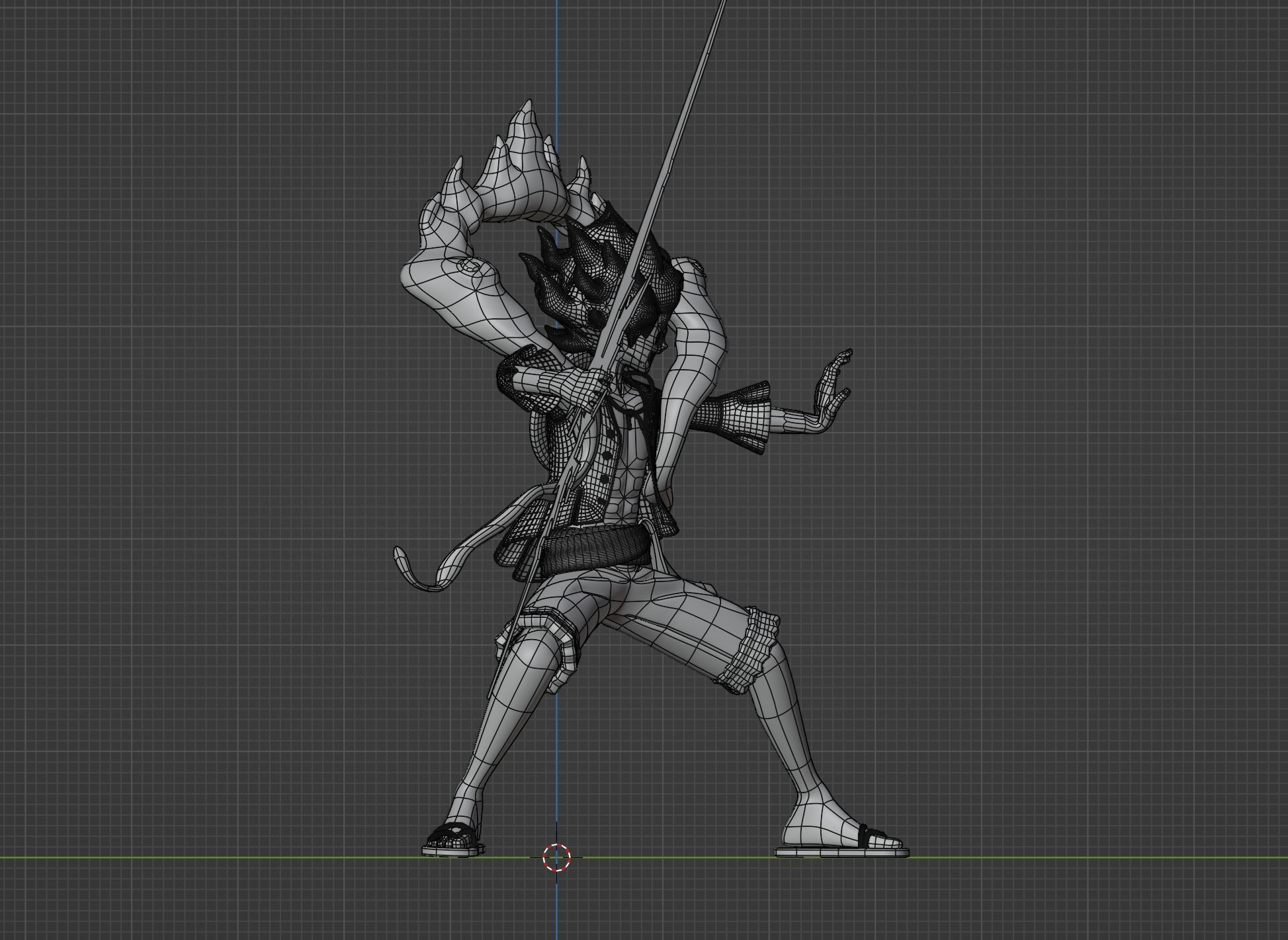 Luffy Gear 5 NIKA - One Piece 3D model_13