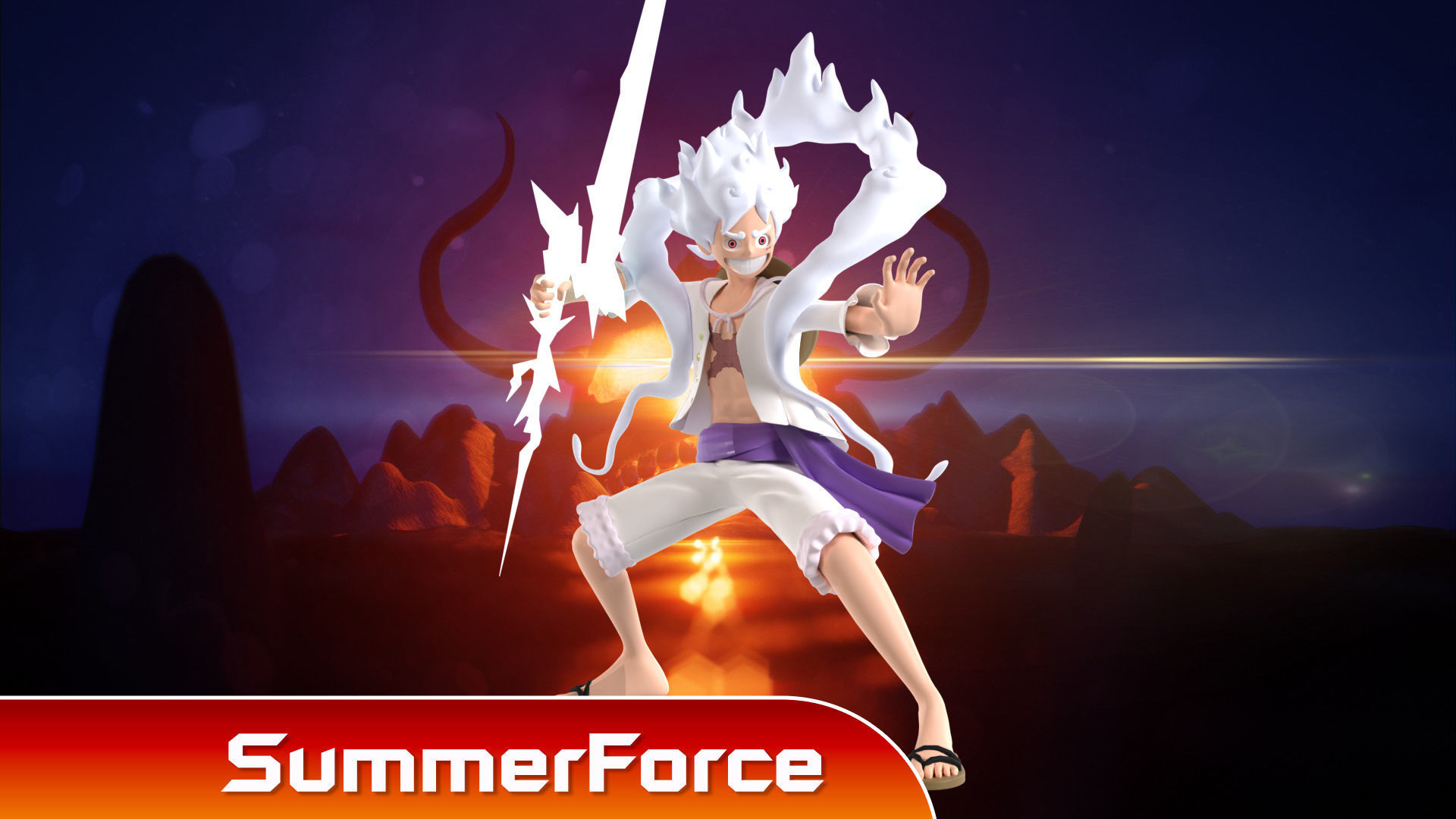 Luffy Gear 5 NIKA - One Piece 3D model_2