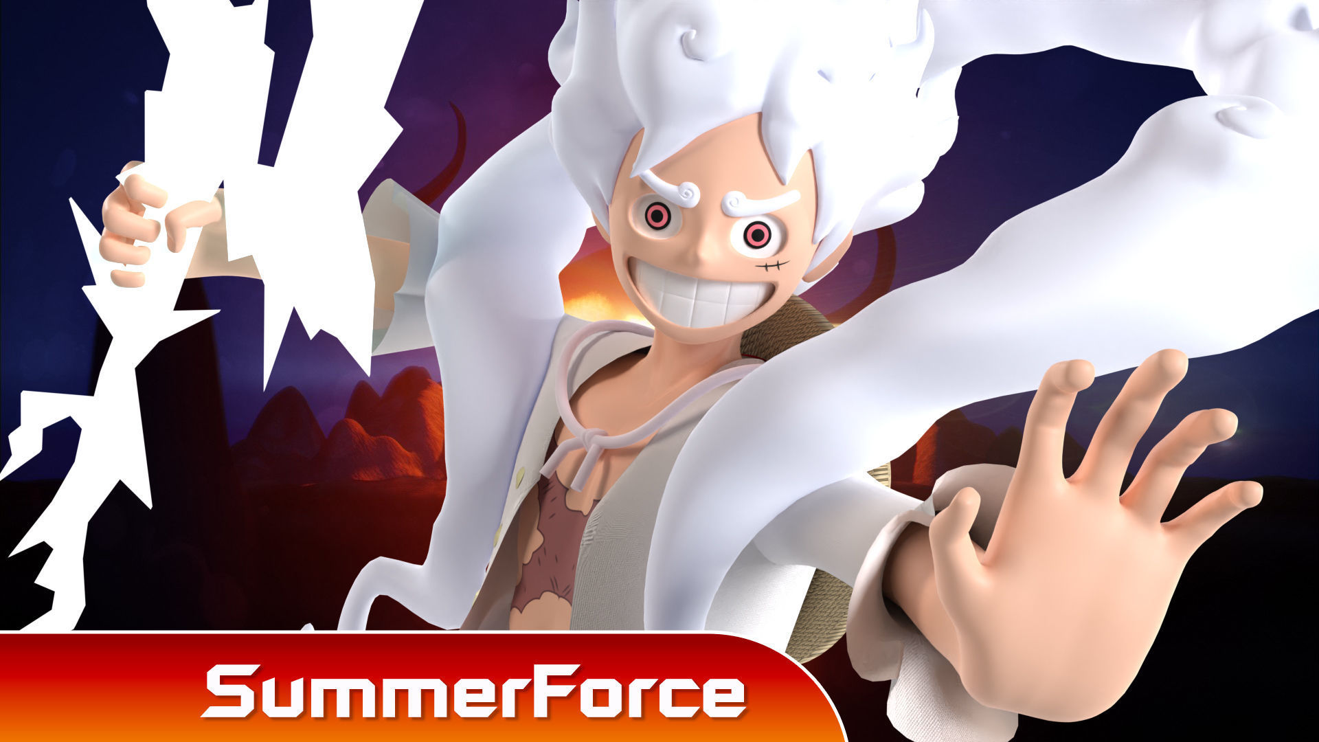 Luffy Gear 5 NIKA - One Piece 3D model_3