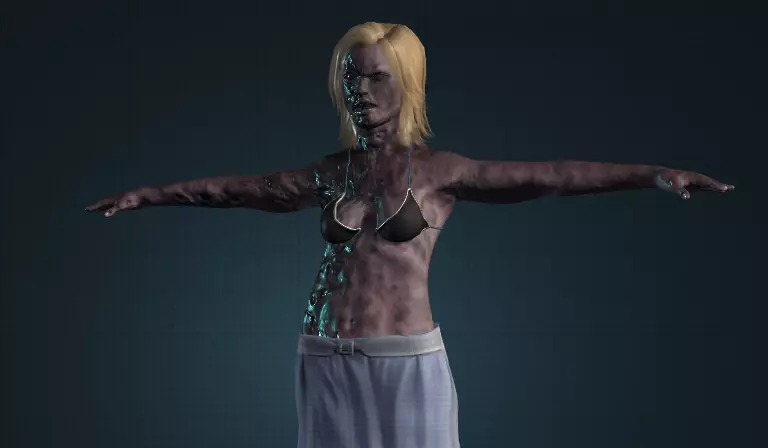 ZOMBIE DEAD 3D model_0