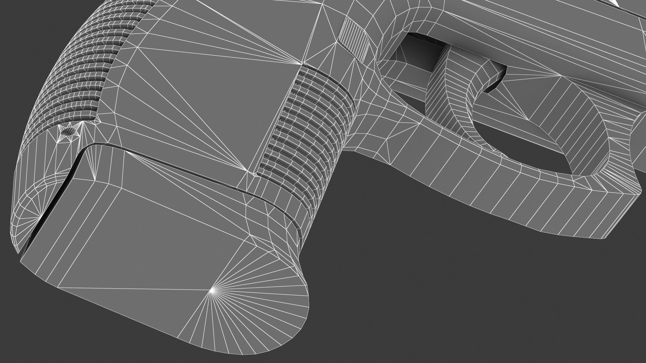 Taurus PT145 Low Poly Realistic V2 Low-poly 3D model_26