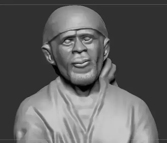 sai baba 3d model 3D print model