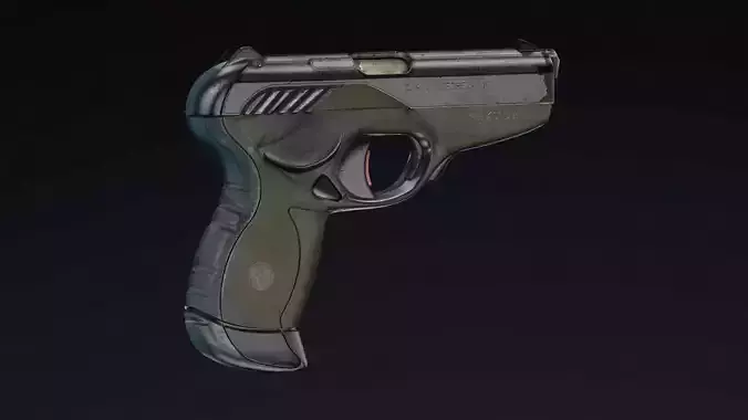 Vektor CP1 Low Poly Realistic Low-poly 3D model