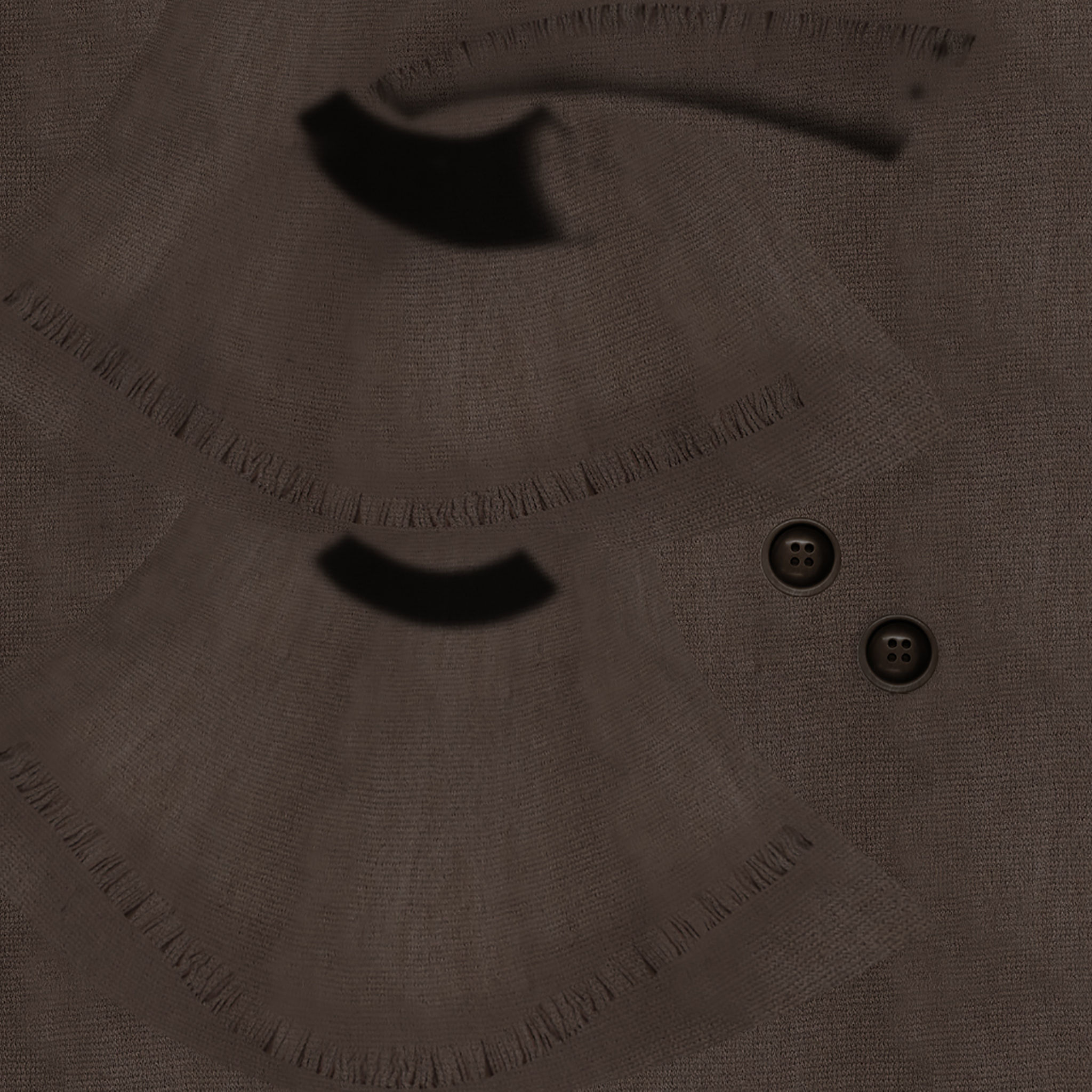 Ladies Poncho V1 Low-poly 3D model_12