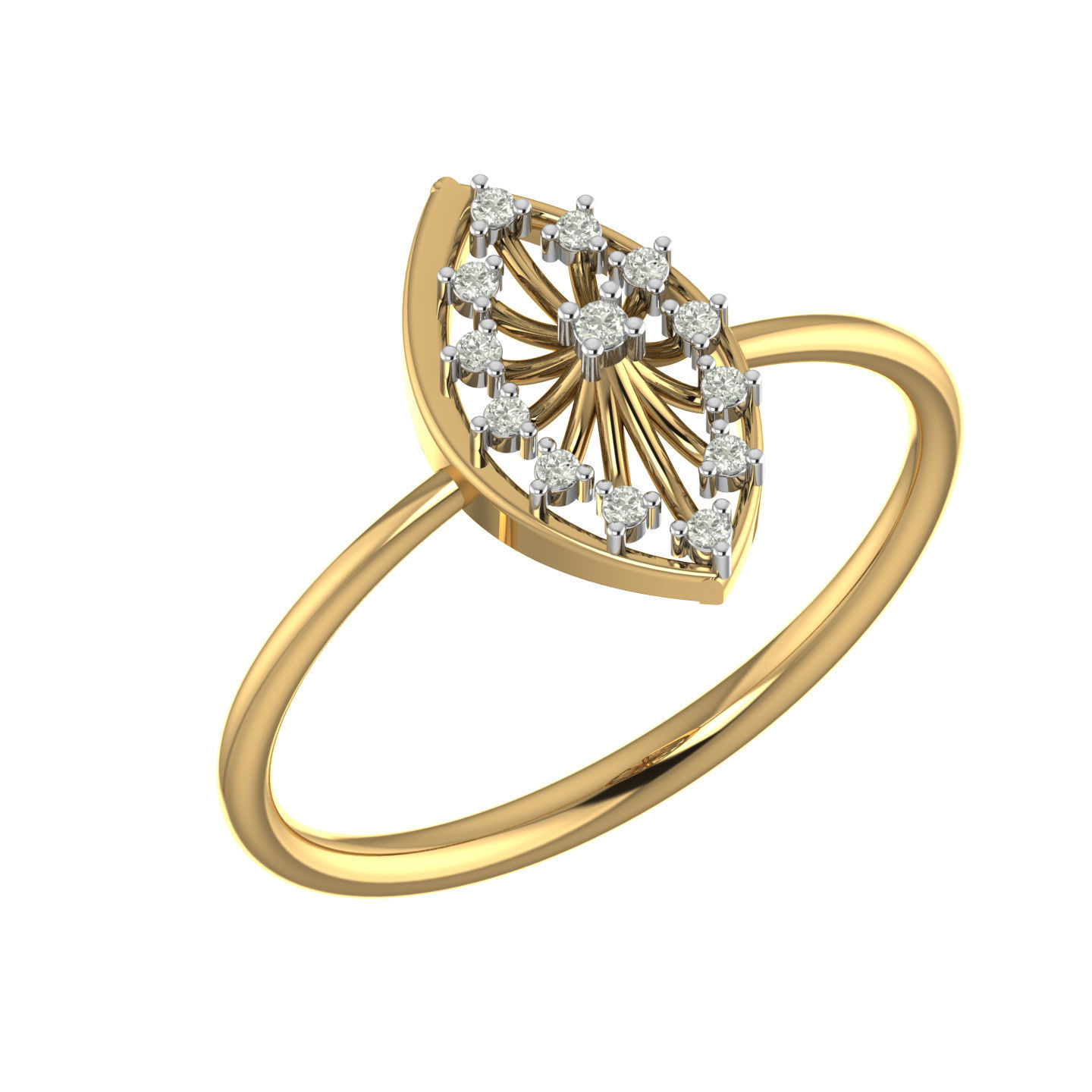 Ring Earrings Pendant Combo 3D print model_9