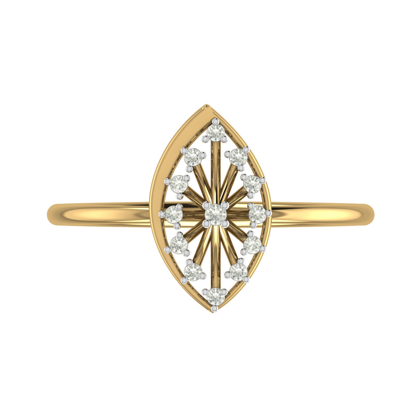 Ring Earrings Pendant Combo 3D print model_14