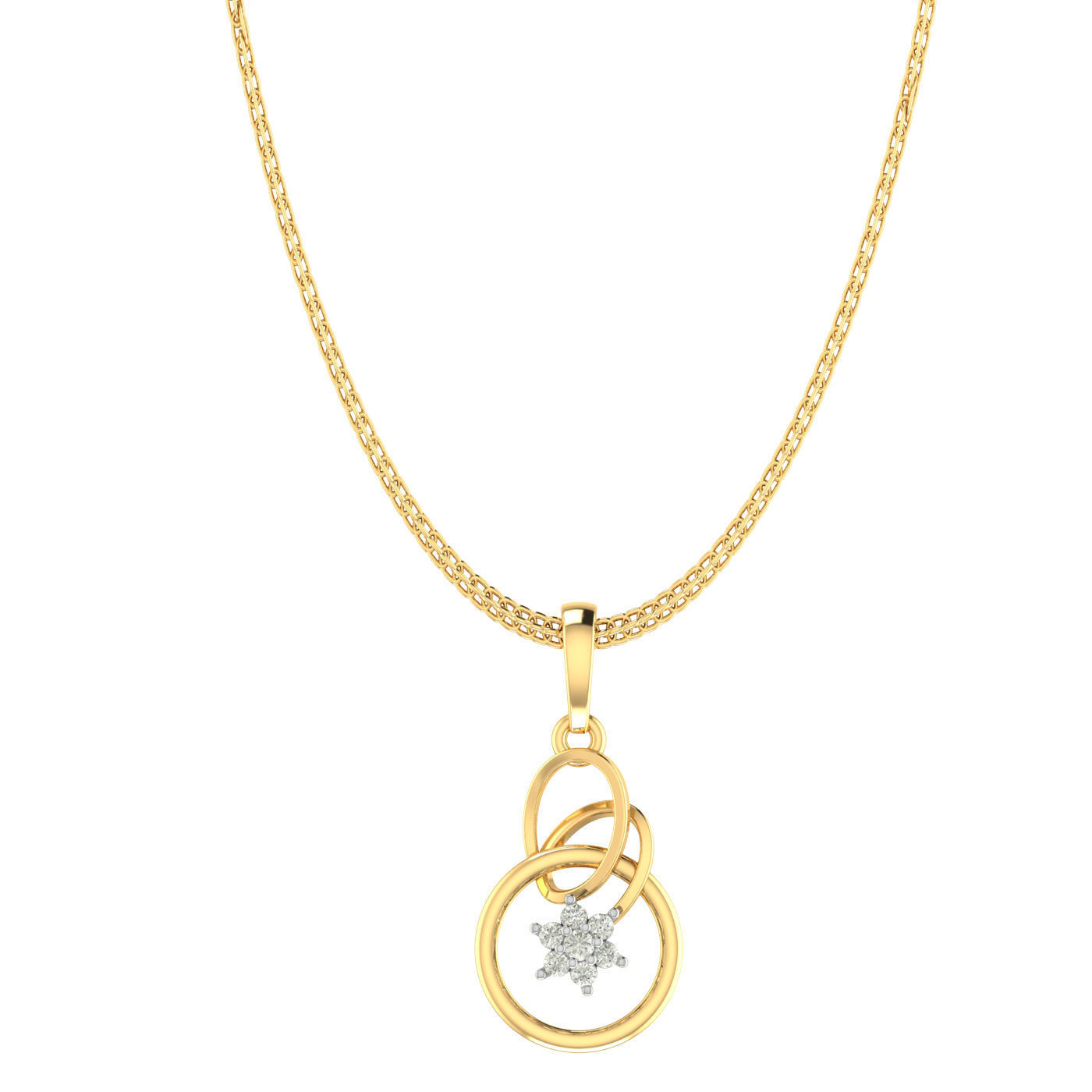 Ring Earrings Pendant Combo 3D print model_13