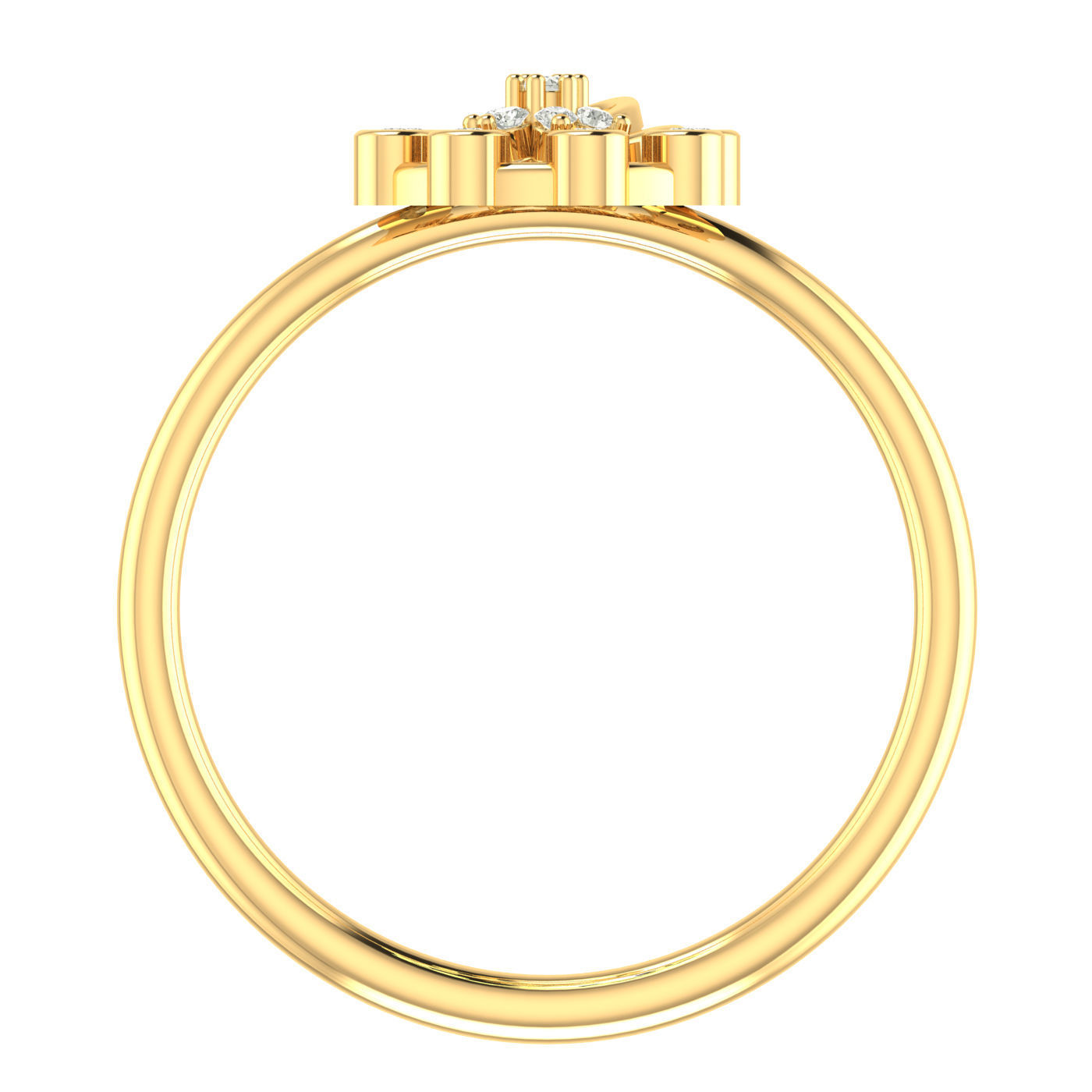 Ring Earrings Pendant Combo 3D print model_2